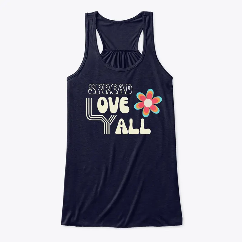 Retro Spread Love Yall Tank - Women