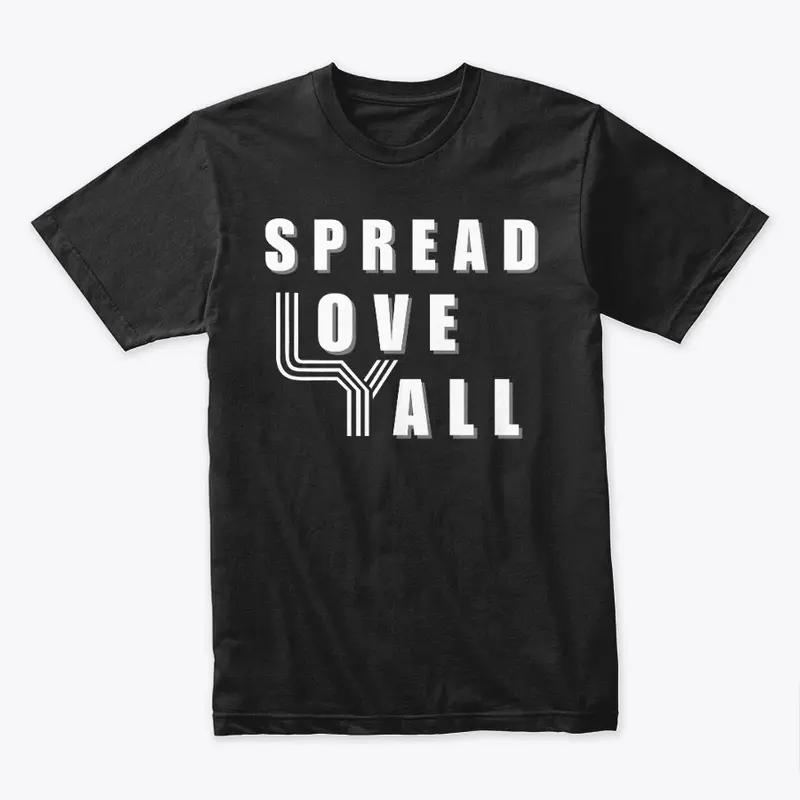 Spread Love Yall Logo Tee - Unisex