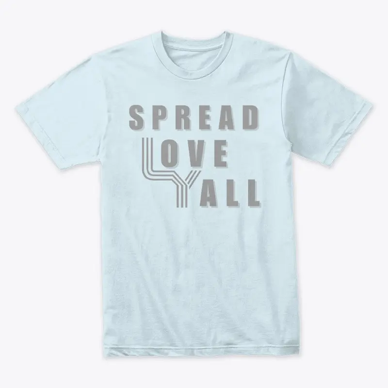 Spread Love Yall Logo Tee - Unisex