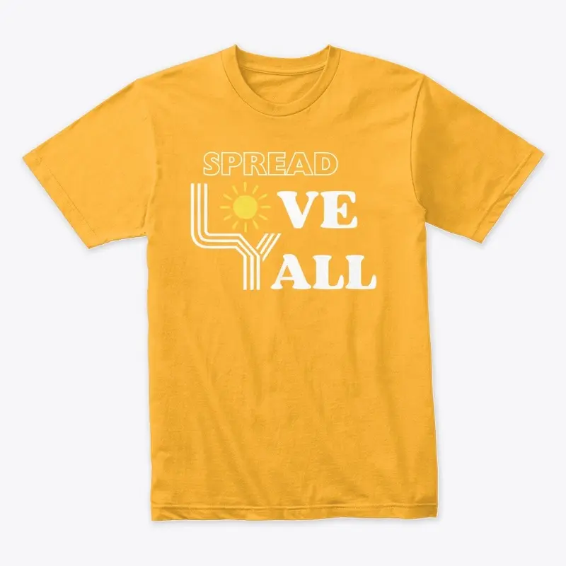 Sunshine Spread Love Yall Logo Tee - Uni